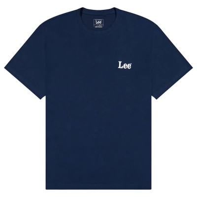 тениска,мъжки,тениски,дамски,тениски,lee,small,logo,short,sleeve,t,shirt,blue,(rivet,navy)