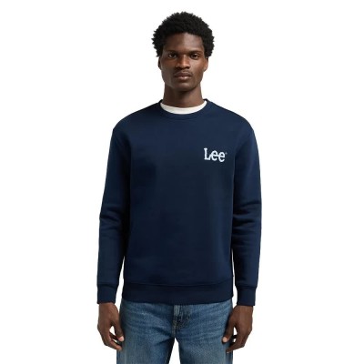 блуза,мъжки,пуловери,lee,wobbly,sweatshirt,blue,(rivet,navy)