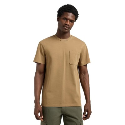 тениска,мъжки,тениски,lee,workwear,pocket,short,sleeve,t,shirt,dark,khaki,(brown)