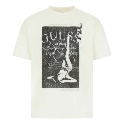 тениска,мъжки,тениски,guess,m5ri54k9rm1,short,sleeve,t,shirt,white