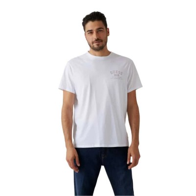 тениска,мъжки,тениски,guess,m5ri86k9rm1,short,sleeve,t,shirt,pure,white,(white)