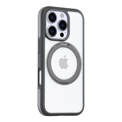 други,аксесоари,torras,ostand,r,fusion,iphone,16,pro,max,phone,case,clear,grey,(gray)