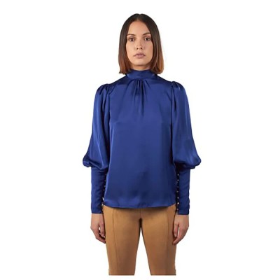 дамски,блузи,дамски,ризи,&,me,cinthya,long,sleeve,blouse,blue,(navy,blue)