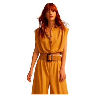 дамски,блузи,дамски,ризи,&,me,luana,sleeveless,blouse,brown,(brown)