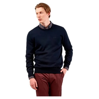блуза,мъжки,пуловери,ben,sherman,63370,sweater,navy,blue,(blue)
