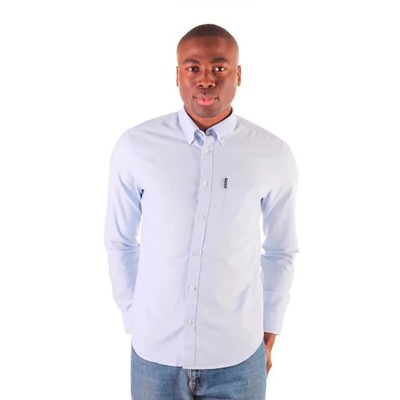 риза,с,дълъг,ръкав,мъжки,ризи,ben,sherman,signature,oxford,long,sleeve,shirt,blue