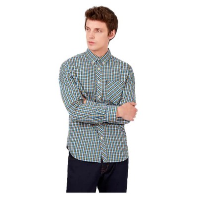 карирана,риза,мъжки,ризи,ben,sherman,signature,house,check,long,sleeve,shirt,multicolor,(blue)