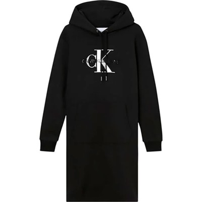 рокля,дамски,поли,и,рокли,calvin,klein,j20j217424,long,sleeve,short,dress,black