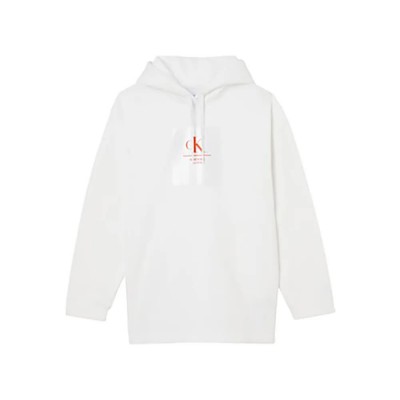 суичър,дамски,блузи,calvin,klein,j20j219757,hoodie,white,coral,(white)