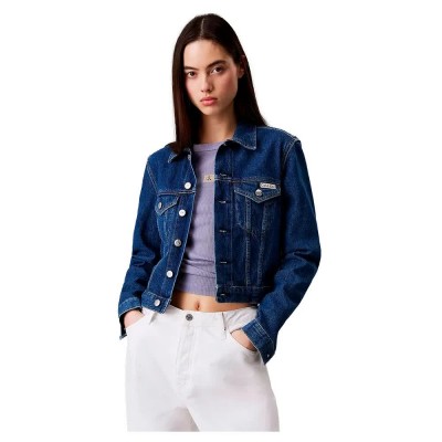 яке,дамски,якета,и,палта,calvin,klein,j20j225183,denim,jacket,blue