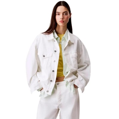 яке,дамски,якета,и,палта,calvin,klein,j20j225181,denim,jacket,white