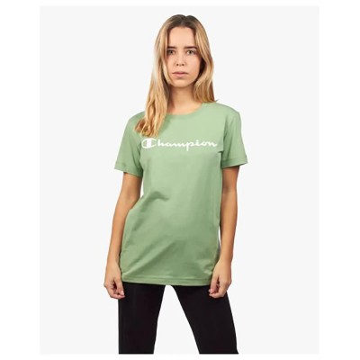тениска,дамски,тениски,champion,113223,short,sleeve,t,shirt,multicolor,(green)