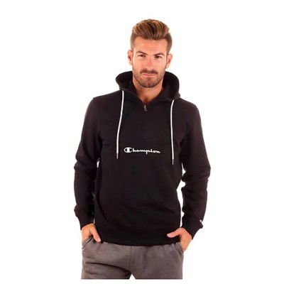 суичър,мъжки,пуловери,champion,214746,hoodie,black,(black)