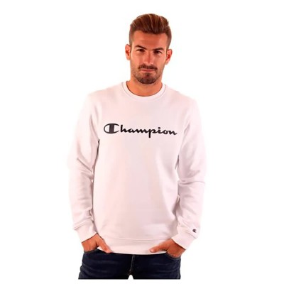 блуза,мъжки,пуловери,champion,214744,sweatshirt,white