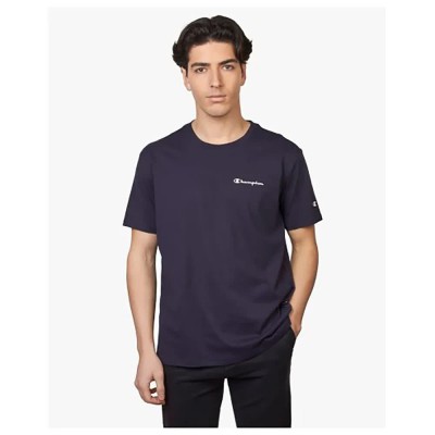 тениска,мъжки,тениски,champion,214755,short,sleeve,t,shirt,blue,l61,(blue)