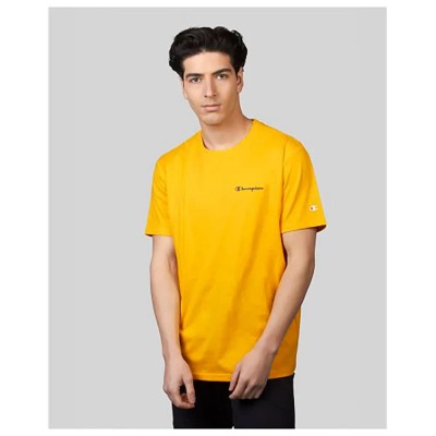 тениска,мъжки,тениски,champion,214755,short,sleeve,t,shirt,yellow