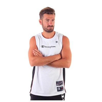 тениска,мъжки,тениски,champion,215926,sleeveless,t,shirt,white,(white)