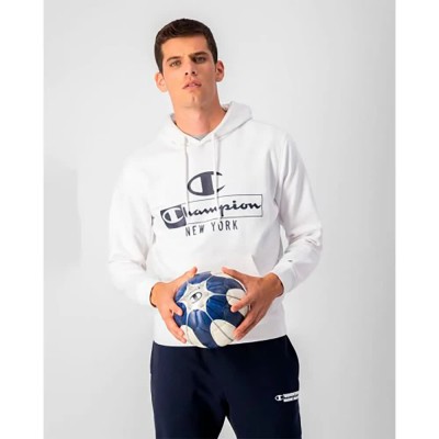 суичър,мъжки,пуловери,champion,217994,hoodie,white,(white)
