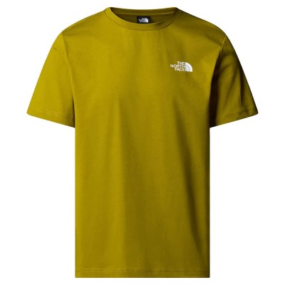 тениска,мъжки,тениски,дамски,тениски,the,north,face,redbox,nse,short,sleeve,t,shirt,green,yellow,(deep,dijon,woodland,green)