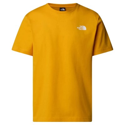 тениска,мъжки,тениски,дамски,тениски,the,north,face,redbox,nse,short,sleeve,t,shirt,yellow,(summit,gold,tnf,black)