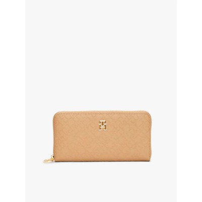 портфейли,и,портмонета,tommy,hilfiger,aw0aw17258,wallet,beige