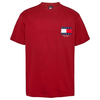 тениска,мъжки,тениски,tommy,hilfiger,dm0dm19695,short,sleeve,t,shirt,red