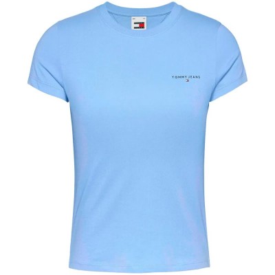 тениска,дамски,тениски,tommy,hilfiger,dw0dw18785,short,sleeve,t,shirt,blue