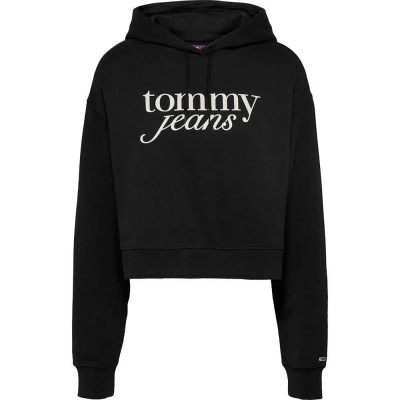 суичър,дамски,блузи,tommy,hilfiger,dw0dw20306,hoodie,black
