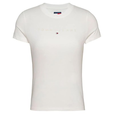 тениска,дамски,тениски,tommy,hilfiger,dw0dw20315,short,sleeve,t,shirt,white