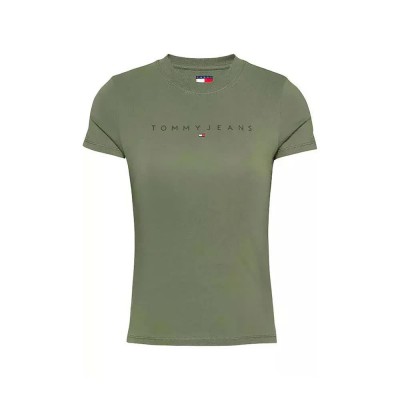 тениска,дамски,тениски,tommy,hilfiger,dw0dw20315,short,sleeve,t,shirt,green