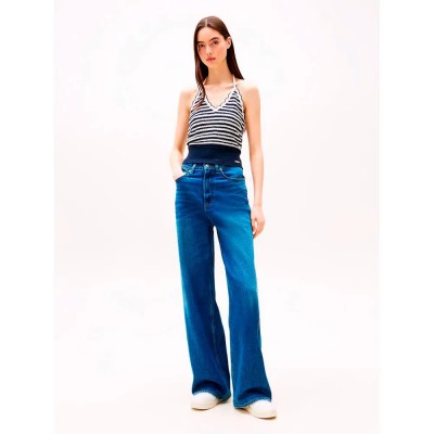 дънки,дамски,панталони,tommy,hilfiger,dw0dw20582,jeans,blue