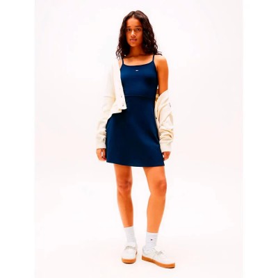 рокля,дамски,поли,и,рокли,tommy,hilfiger,dw0dw21354,sleeveless,short,dress,blue