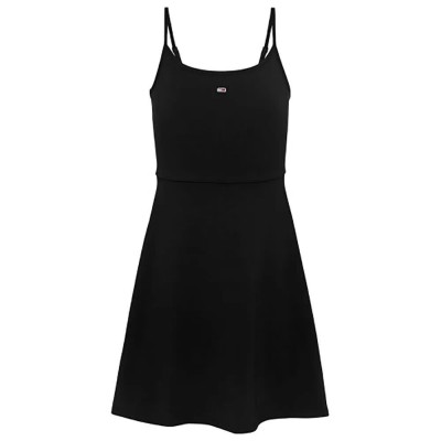рокля,дамски,поли,и,рокли,tommy,hilfiger,dw0dw21354,sleeveless,short,dress,black