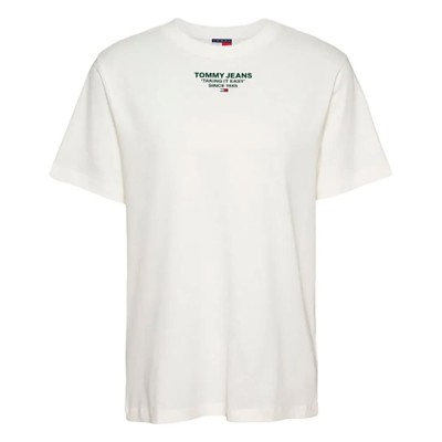 тениска,дамски,тениски,tommy,hilfiger,dw0dw21341,short,sleeve,t,shirt,white