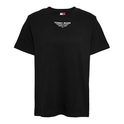 тениска,дамски,тениски,tommy,hilfiger,dw0dw21341,short,sleeve,t,shirt,black