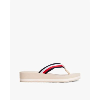 джапанки,дамски,сандали,и,чехли,tommy,hilfiger,fw0fw08517,flip,flops,beige