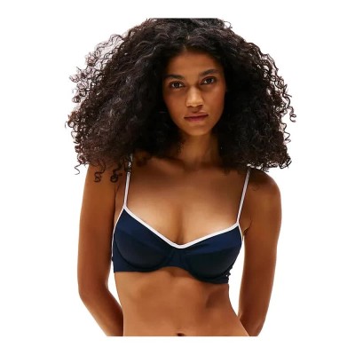 дамски,бански,костюми,tommy,hilfiger,uw0uw05241,bikini,top,blue