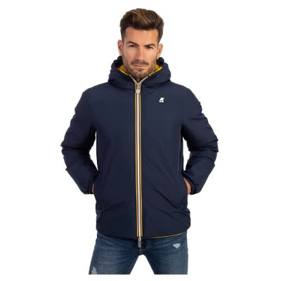 яке,мъжки,якета,k,way,jack,eco,stretch,thermo,double,jacket,blue,yellow,(blue)