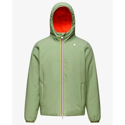 яке,мъжки,якета,k,way,jack,warm,double,jacket,green,(green,orange)