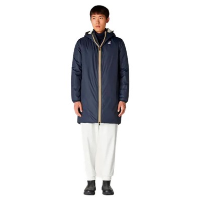 яке,мъжки,якета,k,way,le,vrai,3.0,eiffel,orsetto,jacket,blue,(multicolor)