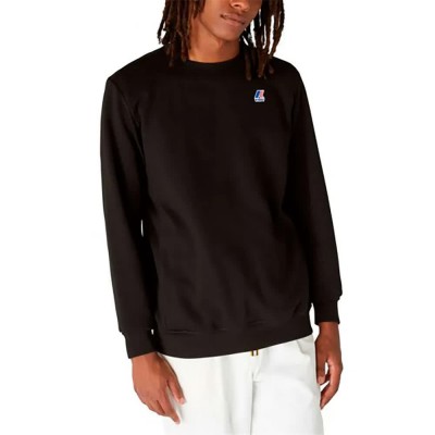блуза,мъжки,пуловери,k,way,le,vrai,auguste,hv,poly,co,sweatshirt,black,(multicolor)
