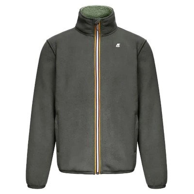 блуза,мъжки,пуловери,k,way,pascal,sherpa,polar,full,zip,sweatshirt,green,(green)