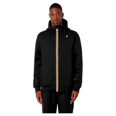 блуза,мъжки,пуловери,k,way,rainer,spacer,k2141dw,full,zip,sweatshirt,black,(black,usy)