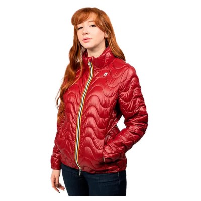 яке,дамски,якета,и,палта,k,way,violette,eco,warm,jacket,red,(garnet,01)