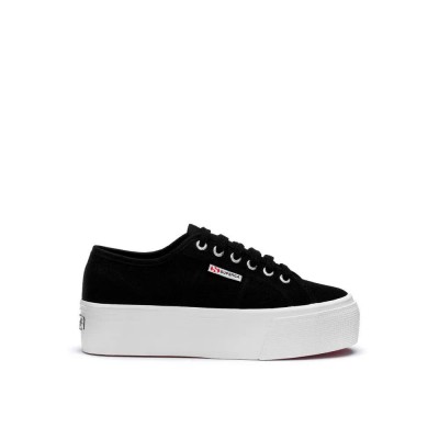 маратонки,дамски,маратонки,superga,2790,platform,trainers,black,white,(black)