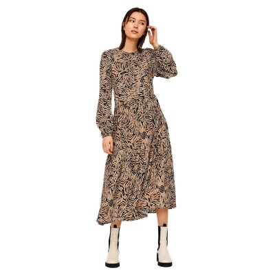 рокля,дамски,поли,и,рокли,vero,moda,uma,long,sleeve,long,dress,brown