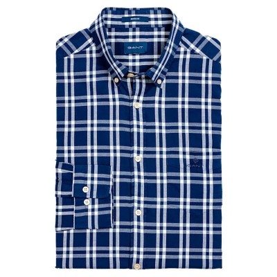 риза,с,дълъг,ръкав,мъжки,ризи,gant,1901,3016530,long,sleeve,shirt,navy,blue,white,(blue)