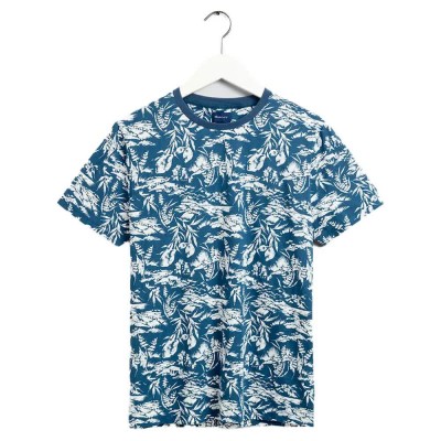 тениска,мъжки,тениски,gant,2001,2022077,short,sleeve,t,shirt,blue,(navy,blue,white)
