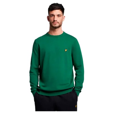 блуза,мъжки,пуловери,lyle,&,scott,kn821v,sweater,green,(green)