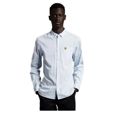 риза,с,дълъг,ръкав,мъжки,ризи,lyle,&,scott,lw1114v,long,sleeve,shirt,blue